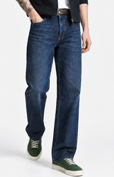 Color Hunt Men’s Dark Indigo Straight Fit Jeans