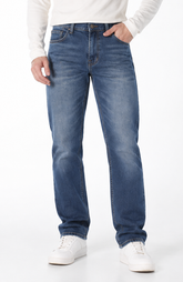 Color Hunt Mid Blue Regular Fit Denim Jeans for Men