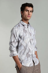 Color Hunt Men Printed Casual Multicolor Shirt
