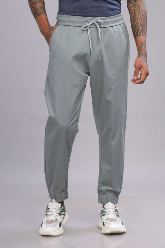 Color Hunt Men's Grey Full Length Future Fit Cargo Joggers - Colorhunt