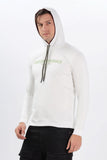 Color Hunt Men's Off-White Full Sleeve Regular Fit Hoodie - Colorhunt