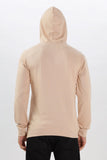 Color Hunt Men's Peach Pink Full Sleeve Regular Fit Hoodie - Colorhunt