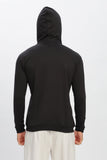 Color Hunt Black 100% Cotton Fleece Solid Hoodie - Regular Fit