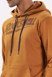 Color Hunt Men's Honey Brown Full Sleeve Regular Fit Hoodie - Colorhunt