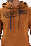 Color Hunt Men's Honey Brown Full Sleeve Regular Fit Hoodie - Colorhunt