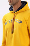 Color Hunt Men's Yellow Full Sleeve Regular Fit Hoodie - Colorhunt