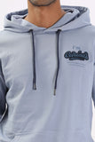 Color Hunt Men's Light Blue Full Sleeve Regular Fit Hoodie - Colorhunt