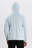 Color Hunt Men's Light Blue Full Sleeve Regular Fit Hoodie