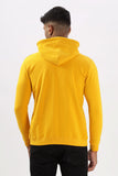 Color Hunt Men's Yellow Full Sleeve Regular Fit Hoodie - Colorhunt