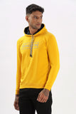 Color Hunt Men's Yellow Full Sleeve Regular Fit Hoodie - Colorhunt