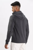 Color Hunt Men's Dark Grey Full Sleeve Regular Fit Hoodie