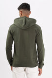 Color Hunt Men's Olive Dark Green Full Sleeve Regular Fit Hoodie