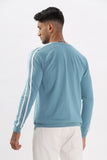 Color Hunt Men's Blue or cyan Full Sleeve Regular Fit Sweatshirt