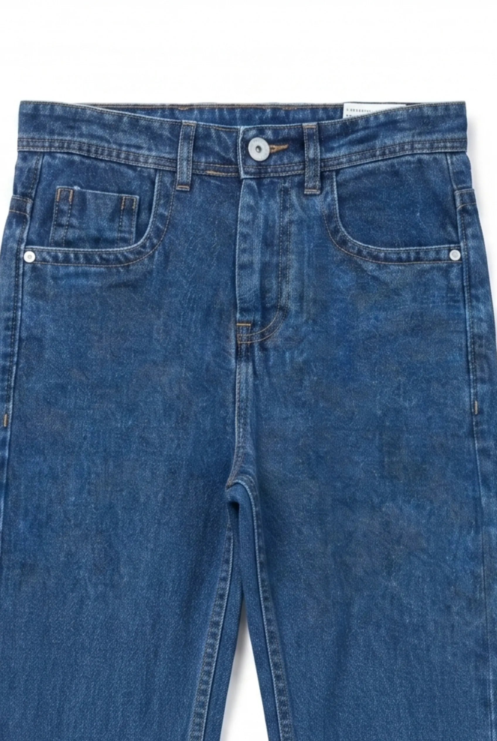 Color Hunt Men's Straight Fit Blue Jeans