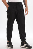 Color Hunt Men's Black Full Length Future Fit Cargo Joggers - Colorhunt