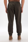 Color Hunt Men's Brown Full Length Future Fit Cargo Joggers - Colorhunt