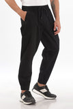 Color Hunt Men's Black Full Length Future Fit Cargo Joggers - Colorhunt