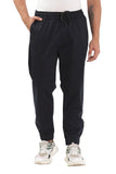 Color Hunt Men's Navy Full Length Future Fit Cargo Joggers - Colorhunt