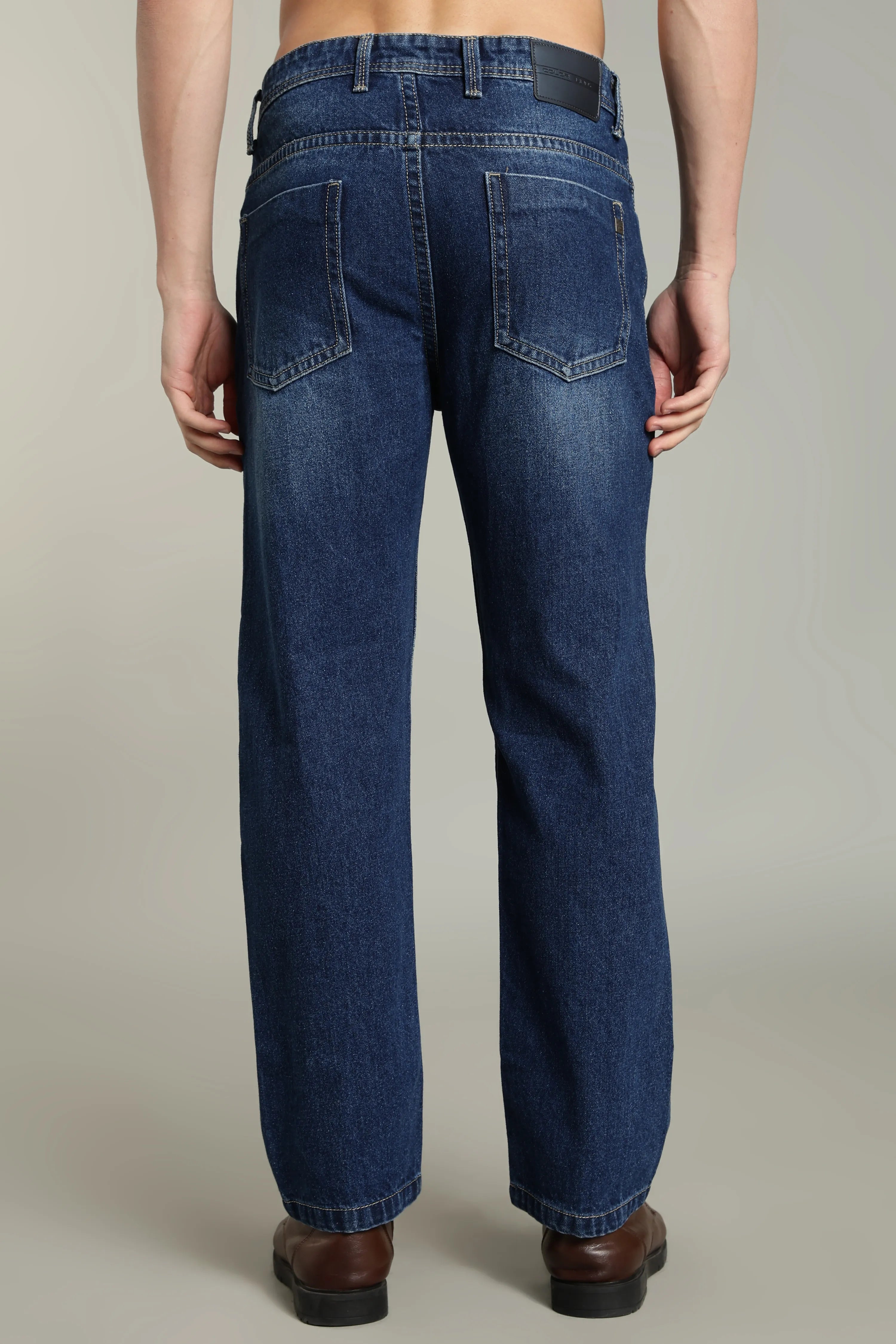 Color Hunt Straight Fit Men Blue Jeans