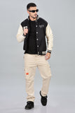 Color Hunt Black 100% Poly Fleece Solid Retro Inspired Shacket - Regular Fit