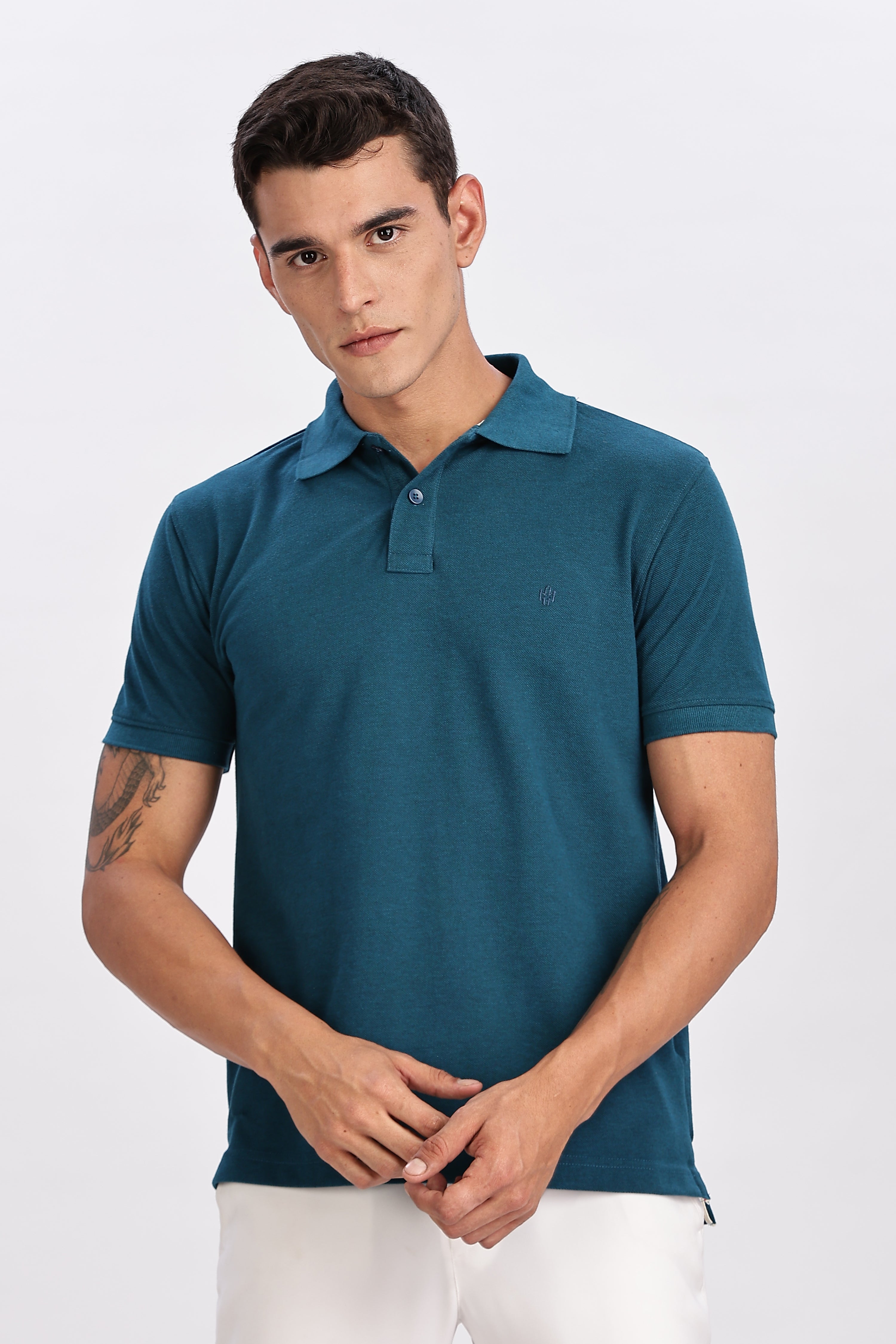 Color Hunt Men's Rama Half Sleeve Polo T-Shirt - Regular Fit
