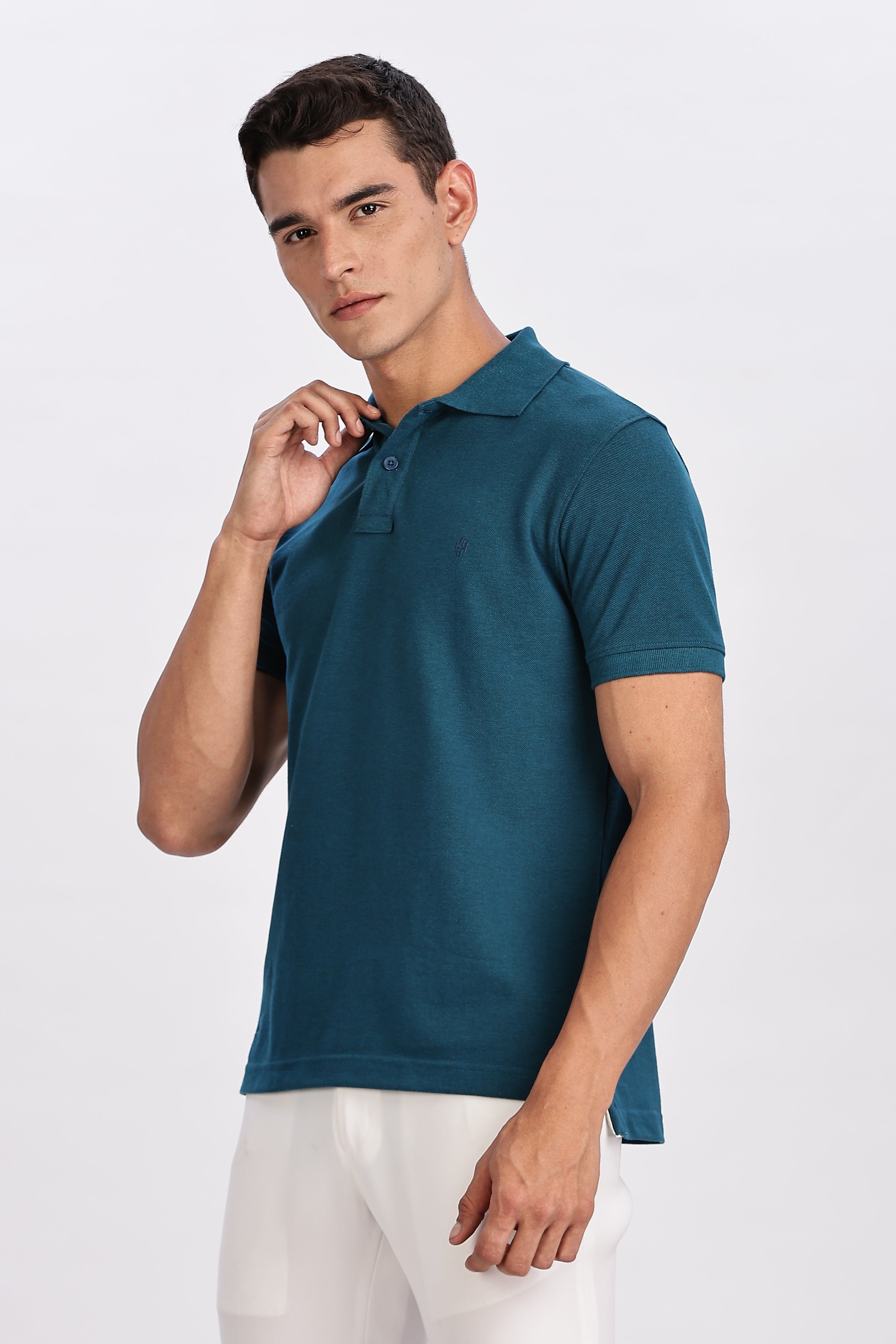 Color Hunt Men's Rama Half Sleeve Polo T-Shirt - Regular Fit