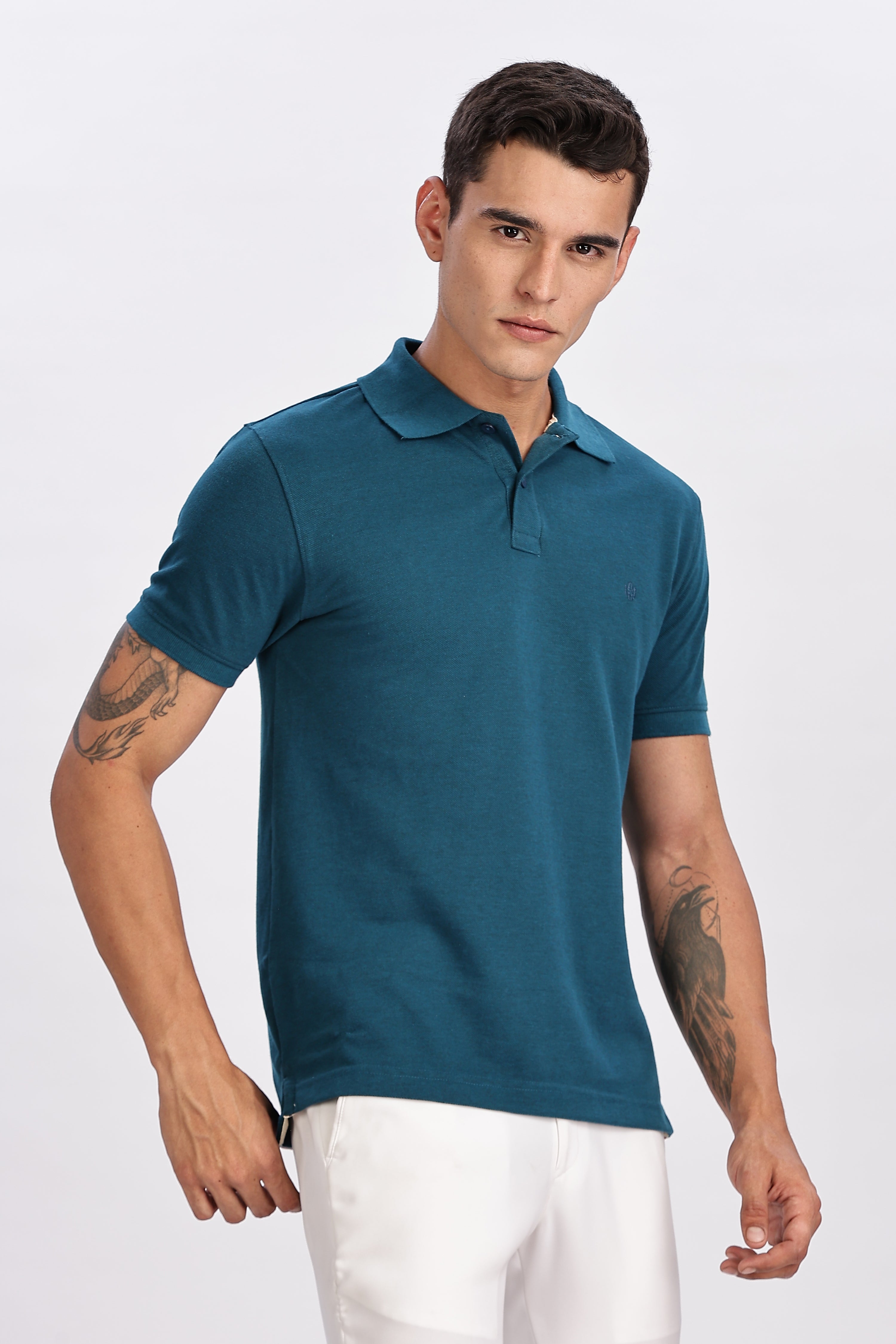 Color Hunt Men's Rama Half Sleeve Polo T-Shirt - Regular Fit