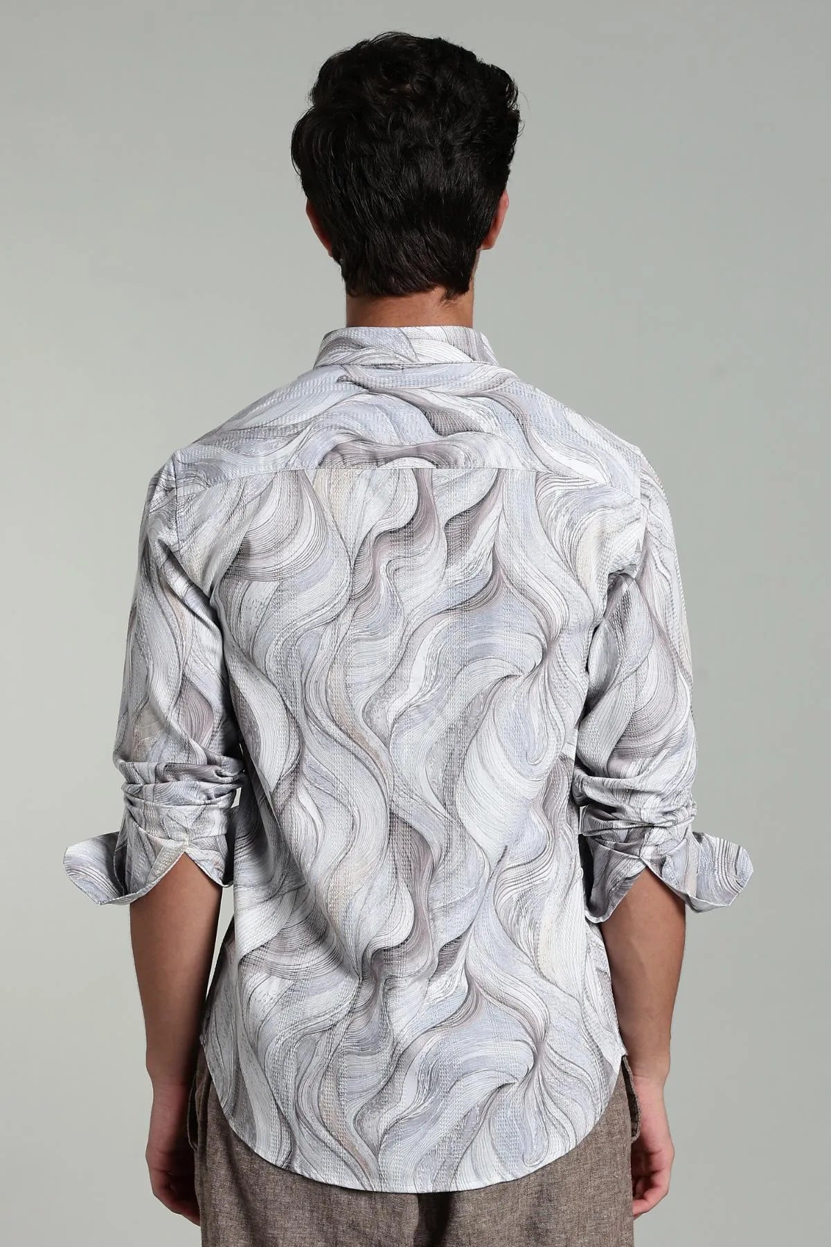 Color Hunt Men Printed Casual Multicolor Shirt
