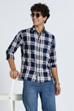 Color Hunt Men's Multi Checkered Full Sleeve Pure Cotton Shirt