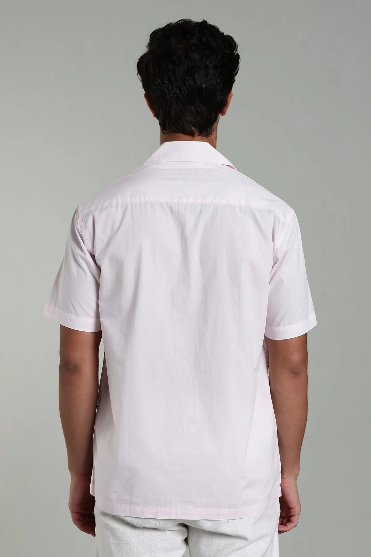 Color Hunt Men Printed Casual Pink Shirt