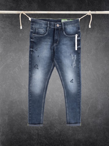 Blue Denim Jeans - Colorhunt Clothing